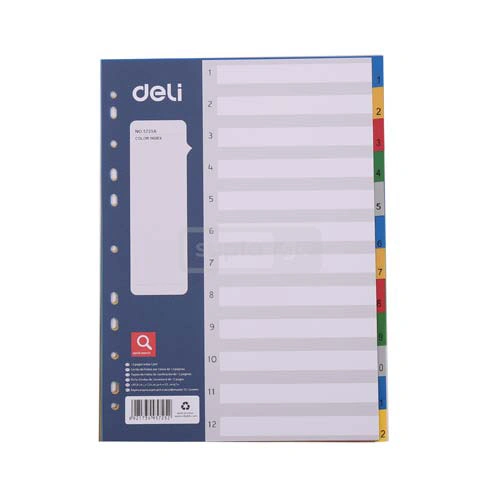 DELI-დელი A4 დივაიდერი 12-გვერდიანი E5725